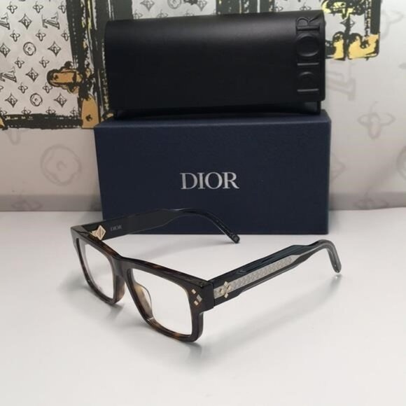 Dior Tortoise Shell Glasses CD DIAMONDO S31 - Picture 1 of 10